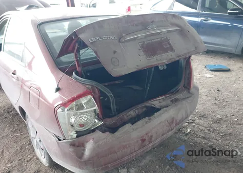 2006 Kia Spectra Ex/Lx/Sx z USA, uszkodzony, nr VIN KNAFE121065354892